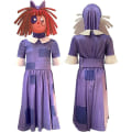 Miniatyrbilde 2 av 5: Digital Circus Kostyme for Barn Pomni Kostyme Jumpsuit Style 5 160