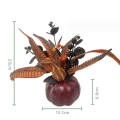 Miniatyrbilde 5 av 5: Kunstige gresskar, edderkopper og lønneblader høstdekorasjon gresskar til Halloween og høstdekorasjon Style9