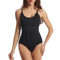V-ringad Body Shapewear för kvinnor Black M