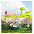 Miniatyrbild 6 av 6: Butterfly Bug House Insektsobservationslåda för barn green