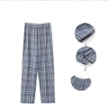 Miniatyrbild 1 av 3: Männs Pyjamasbyxor Ultralätta Bottenkläder Nattkläder blue 4XL