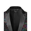 Miniatyrbilde 3 av 7: Paljettblazer Menn - Smokingjakke Paljettdress Menn Sportsjakker Colorful M