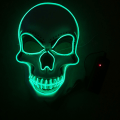 Miniatyrbild 2 av 5: Halloween Skrämmande Mask Light Up Mask för fest green