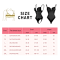 Miniatyrbild 5 av 5: Damer i ett stycke Shapewear lår smalare kroppsformare Black M