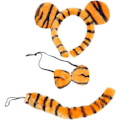 Miniatyrbillede 2 af 7: Halloween Dyre Kostumer til Piger Giraf Tiger med Pandebånd Klæd Dig Ud Tøj M