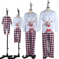Miniatyrbild 2 av 7: Familjejulpyjamas Set med Rensa och Snöflingemönster Men 4xl