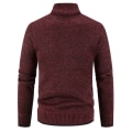 Miniatyrbild 2 av 5: Stickade Casual Cardigans för män Red M