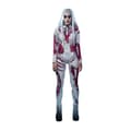 Kvinnor Halloween Skelett Bodysuit Kostym S