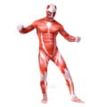 Miniatyrbild 2 av 5: Spandex Stretch Vuxen Kostym Försvinner Man Body Suit XL