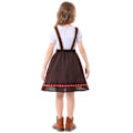 Pikkukuva 4 / 10: Tyttöjen 2-osainen Baijerilainen Oktoberfest-asu Saksalaisten Dirndl-mekkojen kanssa M