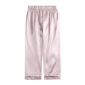 Miniatyrbilde 10 av 11: Satin Pyjamas Sett Silke Pjs Kort Erme Barnesovesett apricot 110