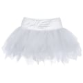 Miniatyrbilde 2 av 6: Tutu-skjørt for kvinner, danseskjørt for cosplay-fest White S