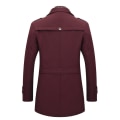 Miniatyrbilde 3 av 5: HERRINGBENS-TWEED FRAKKJAKKE FOR HERRER Red 2XL
