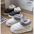 Pikkukuva 7 / 7: Naisten Bootie-Tossut Lämpimät Pehmeät Liukumattomat Sisätossut Grey 42-43
