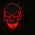 Miniatyrbild 2 av 5: Halloween Skrämmande Mask Light Up Mask för fest red