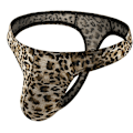 Miniatyrbild 1 av 5: Underkläder med print för män Gray leopard print M