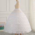 Miniatyrbilde 2 av 7: Petticoat for kvinner - Mermaid Petticoat, Fiskestjert Underskjørt, Gulvlang Trompet Crinoline C