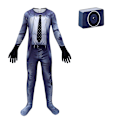 Miniatyrbild 9 av 11: Toalettkostymer Barn Kameraman Cosplay TV Man Jumpsuit för Halloween 110cm