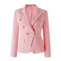 Miniatyrbillede 1 af 11: Dame Casual Blazer Langærmet Åben Front Knapper Arbejde Kontor Blazer Jakker M
