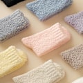 Miniatyrbilde 4 av 9: Vinter Fluffy Slippersokker, Myke Sovesokker 1 Par Purple