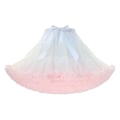 Miniatyrbilde 1 av 5: Kvinners Elastisk Chiffon Tutu Tulle Skjørt Prinsesse Ballet Dans Multi-Lag Color 2