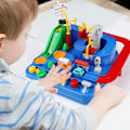 Miniatyrbild 5 av 6: Biläventyrsleksak Race Track Leksak för Småbarn