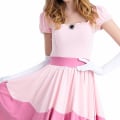 Miniatyrbild 9 av 10: Prinsessan Peach Kostym för Kvinnor Halloween Cosplay Klänning XL
