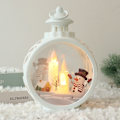 Miniatyrbild 2 av 2: Jul Led ljus bärbar lykta white1 M
