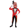 Miniatyrbilde 1 av 5: Digital Circus Kostyme for Barn Pomni Kostyme Jumpsuit Style 3 110