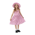 Miniatyrbilde 1 av 8: Bar-bie Girls Rosa Kostyme Kjole Barn Fest Halloween Kles Opp XL