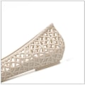 Miniatyrbillede 6 af 10: Sandaler til kvinder - Hule Strand Slip On Flats Beige 36