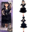 Mjukisdockor Onsdag Addams för barn Black dress Sari