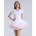 Miniatyrbild 4 av 5: Dam Tutuskjort i Chiffon med Elastisk Midja - Prinsessa Ballet Dans Multi-Lager Color 4