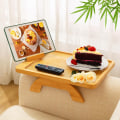 Miniatyrbillede 1 af 5: Sofa Arm Tray Bord Klemmet Til Bakke Rectangular