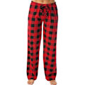 Miniatyrbild 1 av 5: Dam Casual Long Pyjamas Lounge Byxor Sovkläder red M