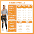 Miniatyrbillede 2 af 7: Vintervarme Fleeceforet Leggings til Kvinder Wine Red 4XL