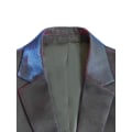 Miniatyrbillede 5 af 6: Mænds Fløjl Blazer To-Knaps Slim Fit Blazer M