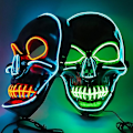 Pikkukuva 2 / 9: Halloween-LED-naamio, Valoisa Pelottava Naamio Style 2