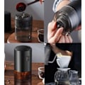 Miniatyrbillede 6 af 7: Bærbar USB Hjem Elektrisk Kaffe Kværn Red