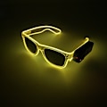 Miniatyrbillede 6 af 8: Lysende Briller Glow Blinkende LED Solbriller Red