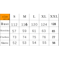 Miniatyrbillede 4 af 4: Mid-længde Hul Løstsiddende Denimjakke Kvinde Orange XL