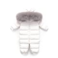 Miniatyrbild 2 av 5: Toddler Baby Flickor Pojkar Kappa Vinter Dun Jumpsuits white 73cm