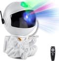 Astronaut Projektor, Stjerneprojektor Galakselys, Natlampe til Børn White 2