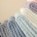 Miniatyrbillede 9 af 9: Vinter Fluffy Slippersokker, Bløde Sovesokker 1 Par Grey Blue