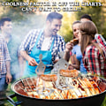 Miniatyrbild 2 av 9: 4 st Rolig BBQ Ställ Man Korvhållare, Återanvändbart Rostfritt Stål Varmkorv och Korvställ 4PCS