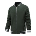 Miniatyrbilde 1 av 8: Herrejakke Casual Pilot Full Zip Jakke Green S