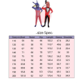 Miniatyrbild 5 av 5: Digital Circus Kostym för Barn Pomni Kostym Jumpsuit Style 3 110