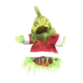 Miniatyrbillede 1 af 5: Hvalpe Julekostume, Hvalpe Grinch Hoodies M