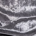 Miniatyrbild 4 av 8: Herrar Sammet Långärmad Skjorta Turtleneck Slim Fit Topp Silver M