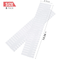 Miniatyrbild 5 av 5: 8st Lådavdelare Justerbar organizer White